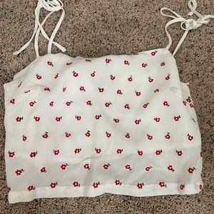 Brandy Melville Floral Tank